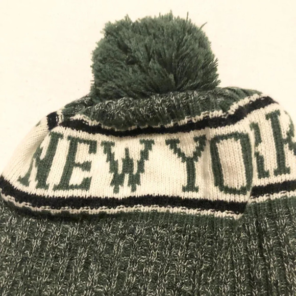 NFL Team Logo New York Jets New Era Toque Winter Knit Beanie Hat - Picture 9 of 15